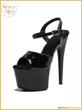 7 inch Platform Stiletto Heels Ankle Strap Dance Shoes